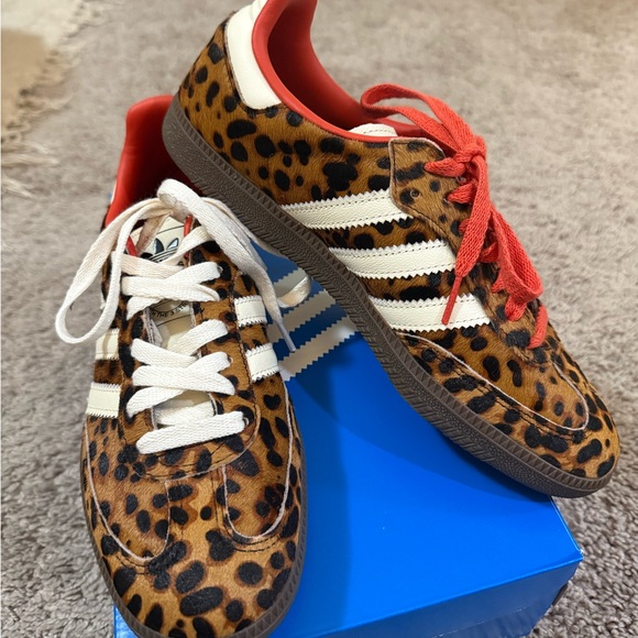 Adidas Samba OG W Animal Print Sneakers - Picture 1 of 3